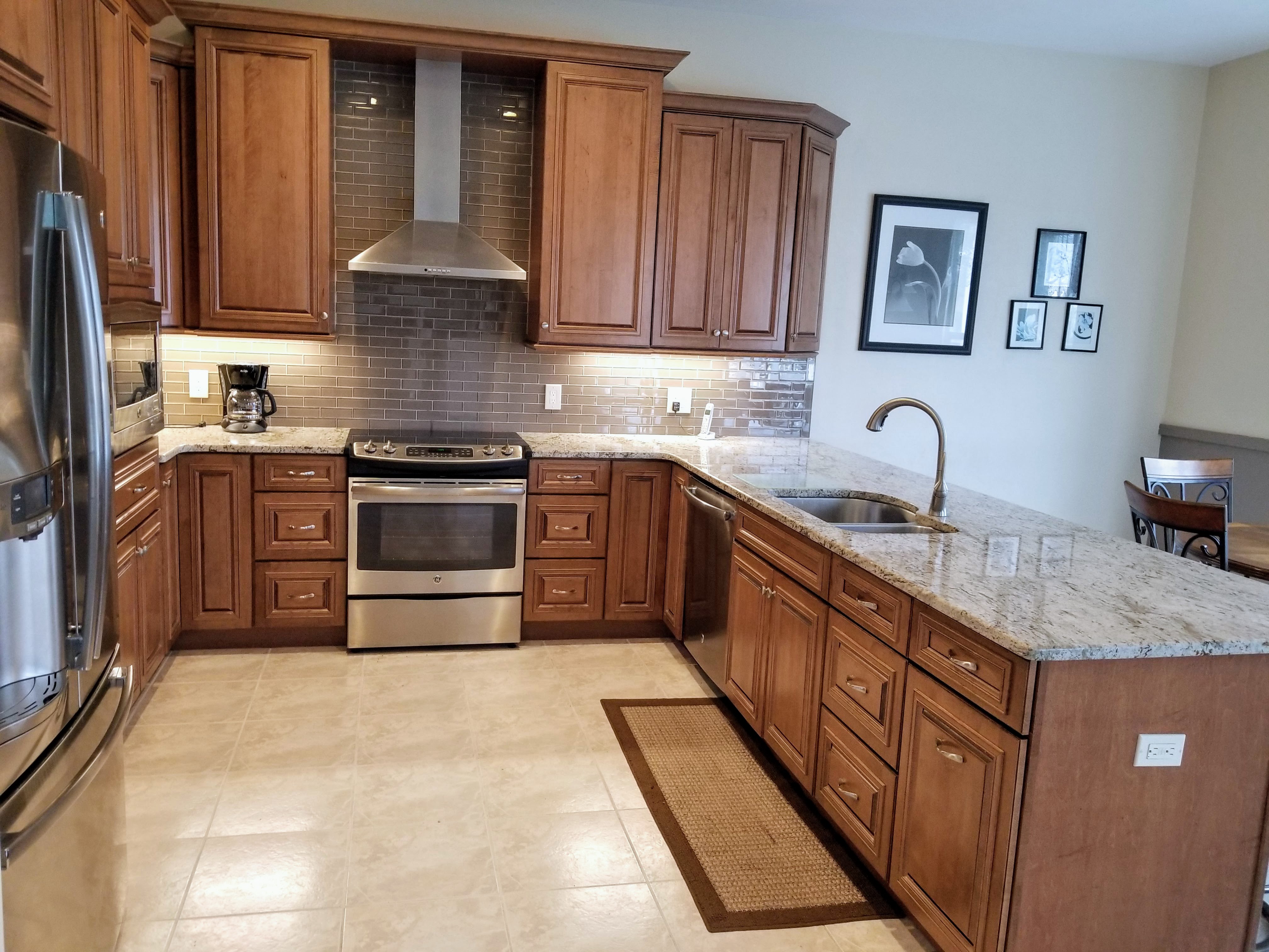 Recently remodeled kitchen